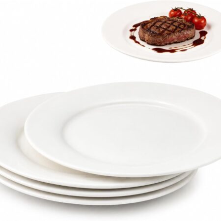 Christmas-themed ceramic dinner plate