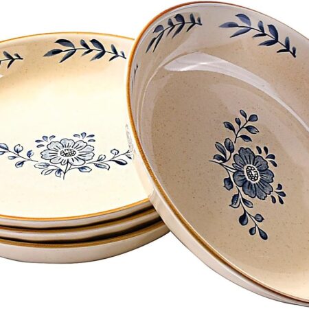Classic durable ceramic dinner plate