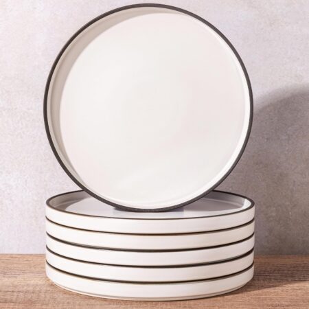 Cherry blossom pink large ceramic dinner plate