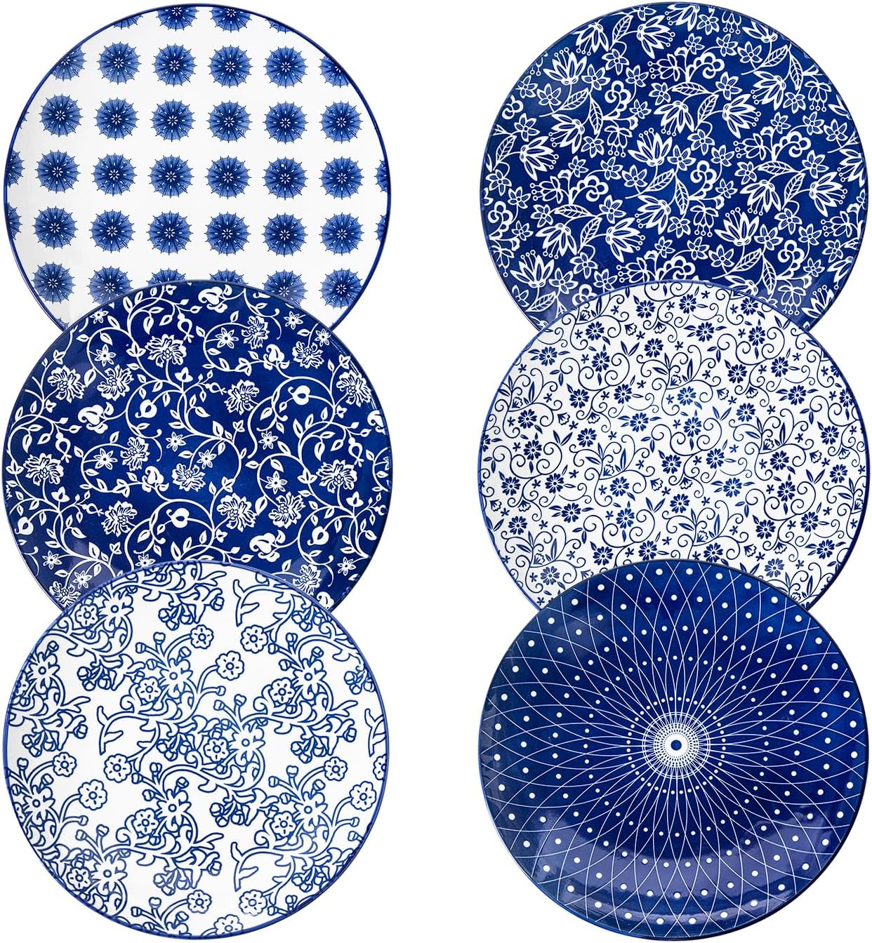 Practical and versatile ceramic dinner plate